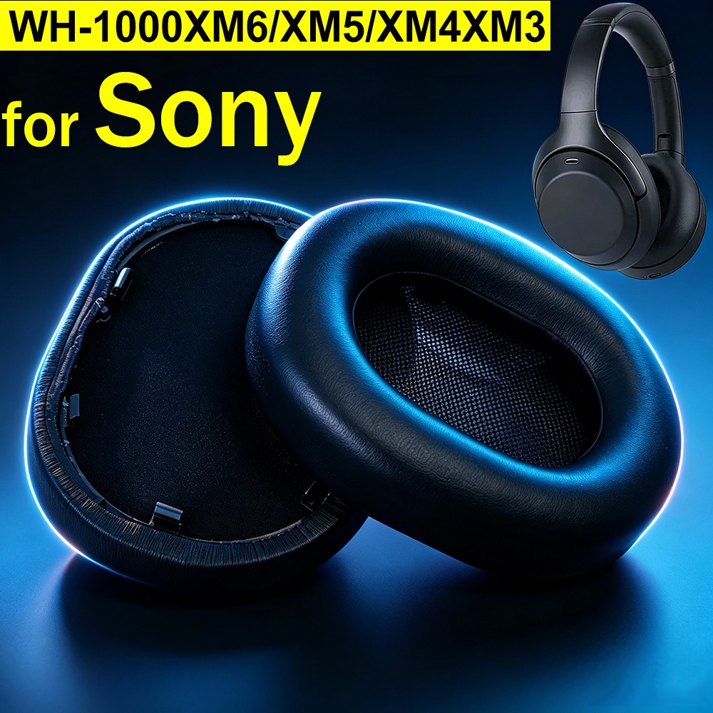 Sony Headphone Wh-1000Xm5 - 1 Paar Ersatz-Ohrpolster für SONY WH-1000XM6