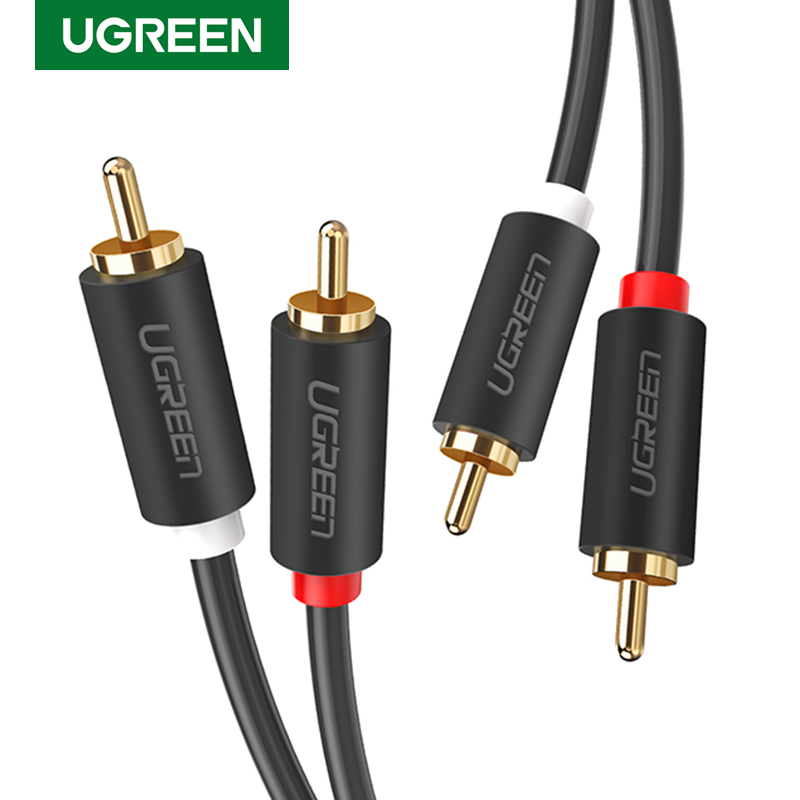 Audio Splitter Y - UGREEN 2RCA zu 2 RCA Stecker
