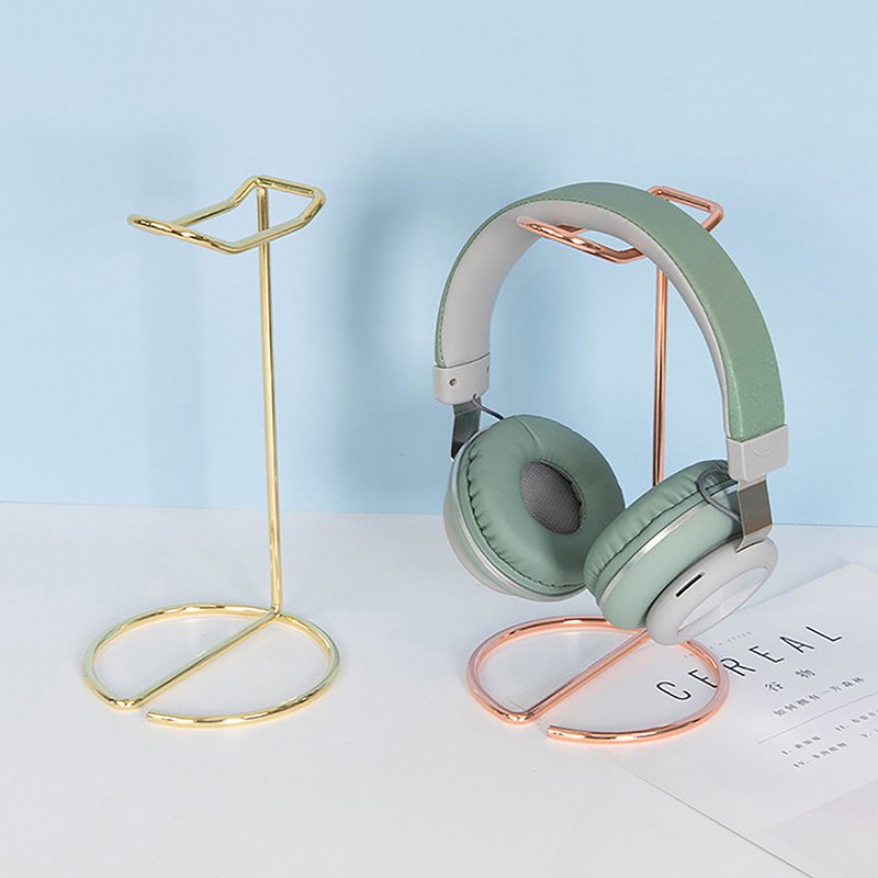 Bluetooth Headset On Ear - 1pc Eisen Linie Kopfhörer Ständer Metall