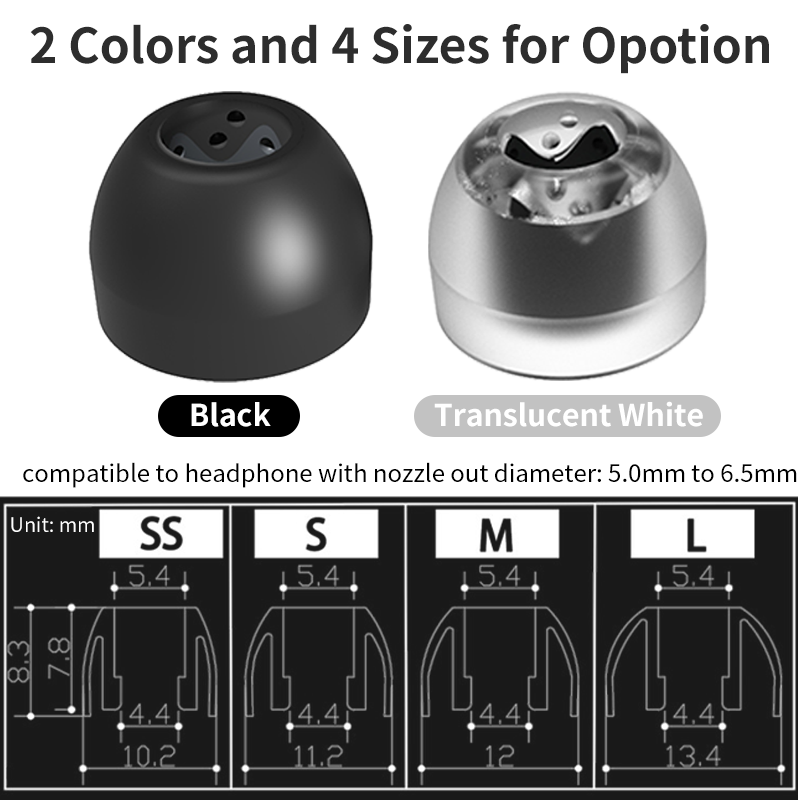 Infiter-Ohrstöpsel für Bowers  – Silicone Ear Tip Replacement Bewertung und Preis