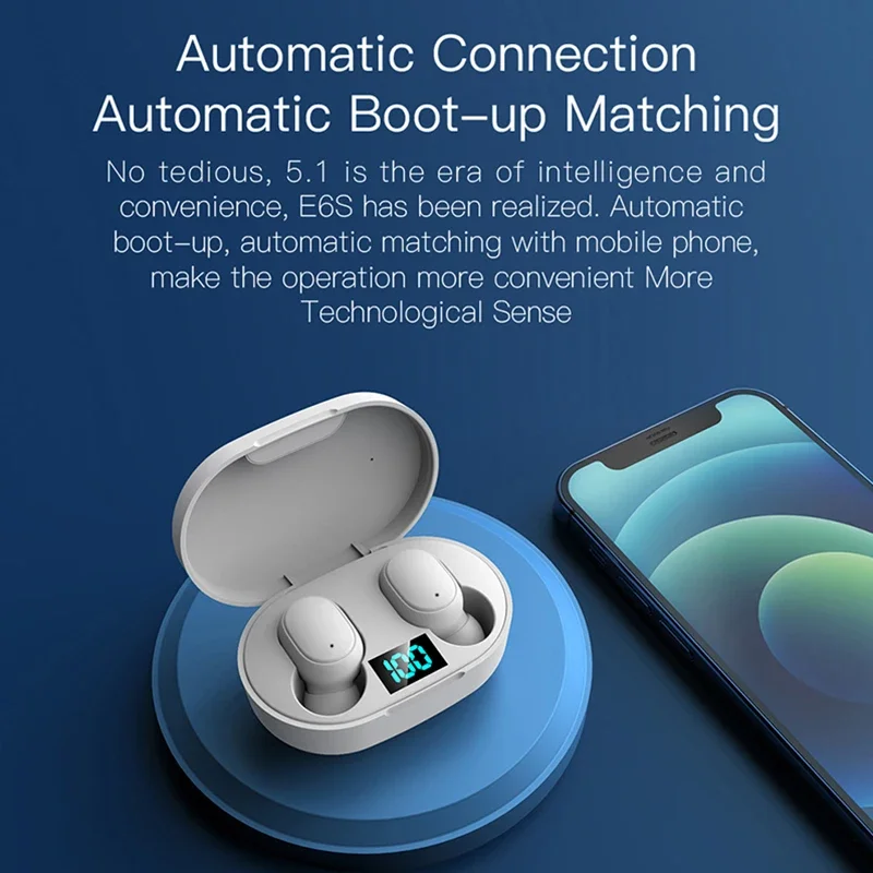2026 Neue TWS E6S Fone Bluetoo – Bluetooth Headset On Ear Bewertung und Preis