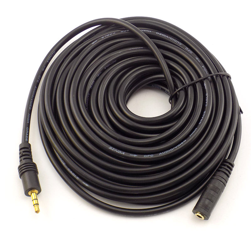 1,5/3/5/10M 3,5mm Stereo Steck – Cable Extension 3.5 Bewertung und Preis