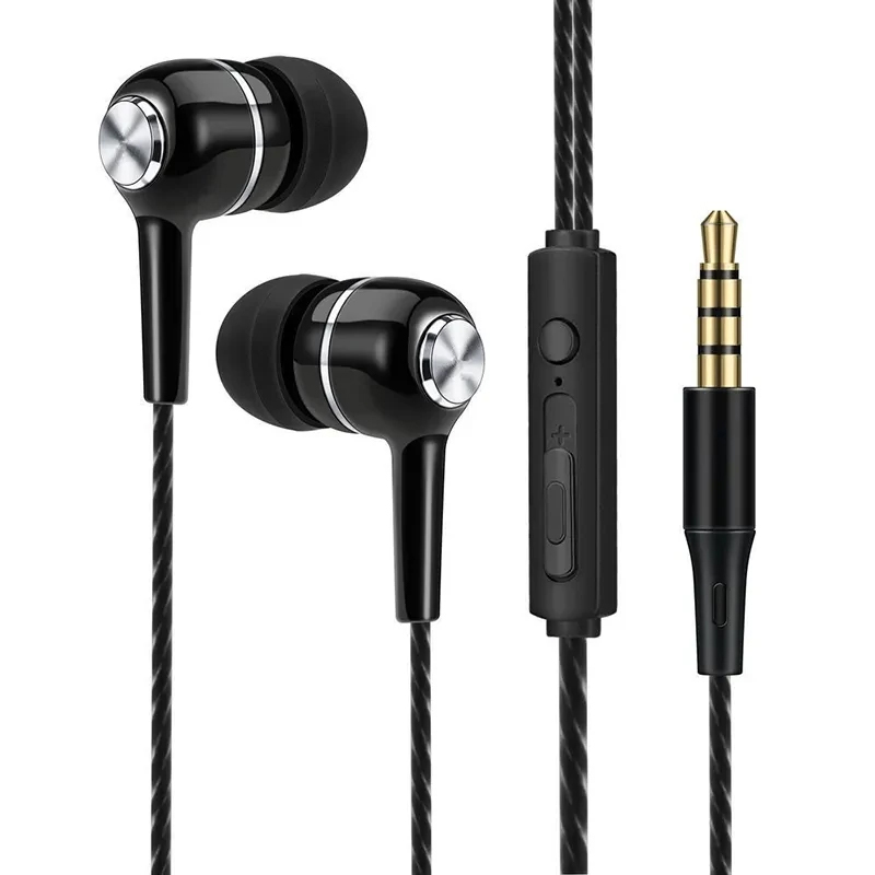 Kabelgebundene Kopfhörer, 3,5  – Wired Earphone Mic Bewertung und Preis