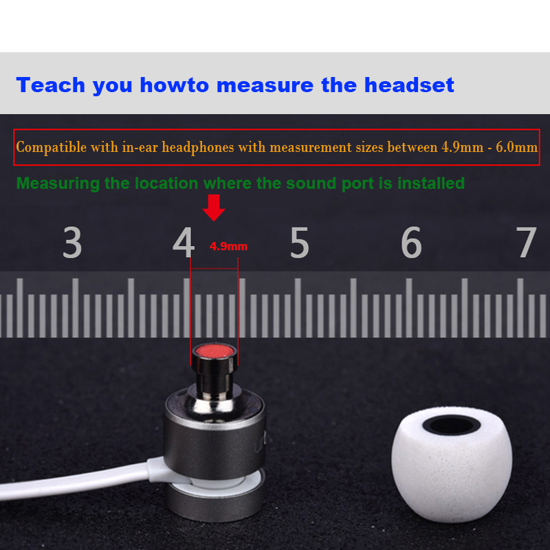 1 Paar ANJIRUI Memory-Schaum-O – Earphone Foam Tip Bewertung und Preis