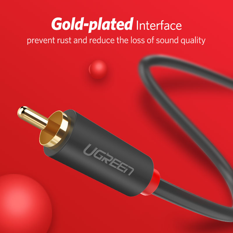 UGREEN 2RCA zu 2 RCA Stecker a – Audio Splitter Y Bewertung und Preis