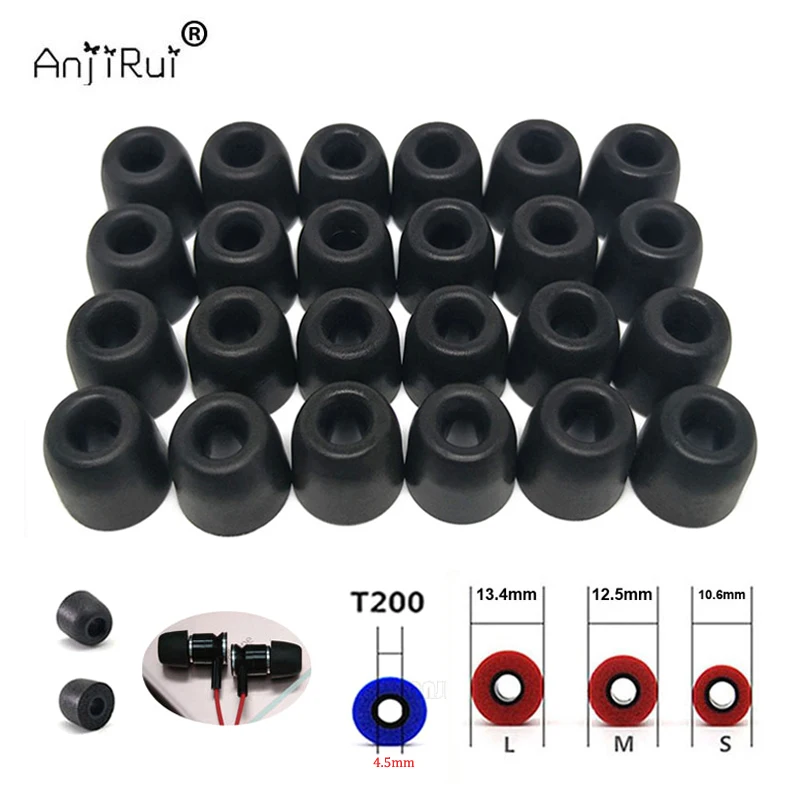 12 Paar ANJIRUI Memory-Schaum- – Earphone Foam Tip Bewertung und Preis