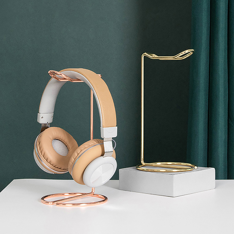 1pc Eisen Linie Kopfhörer Stän – Bluetooth Headset On Ear Bewertung und Preis