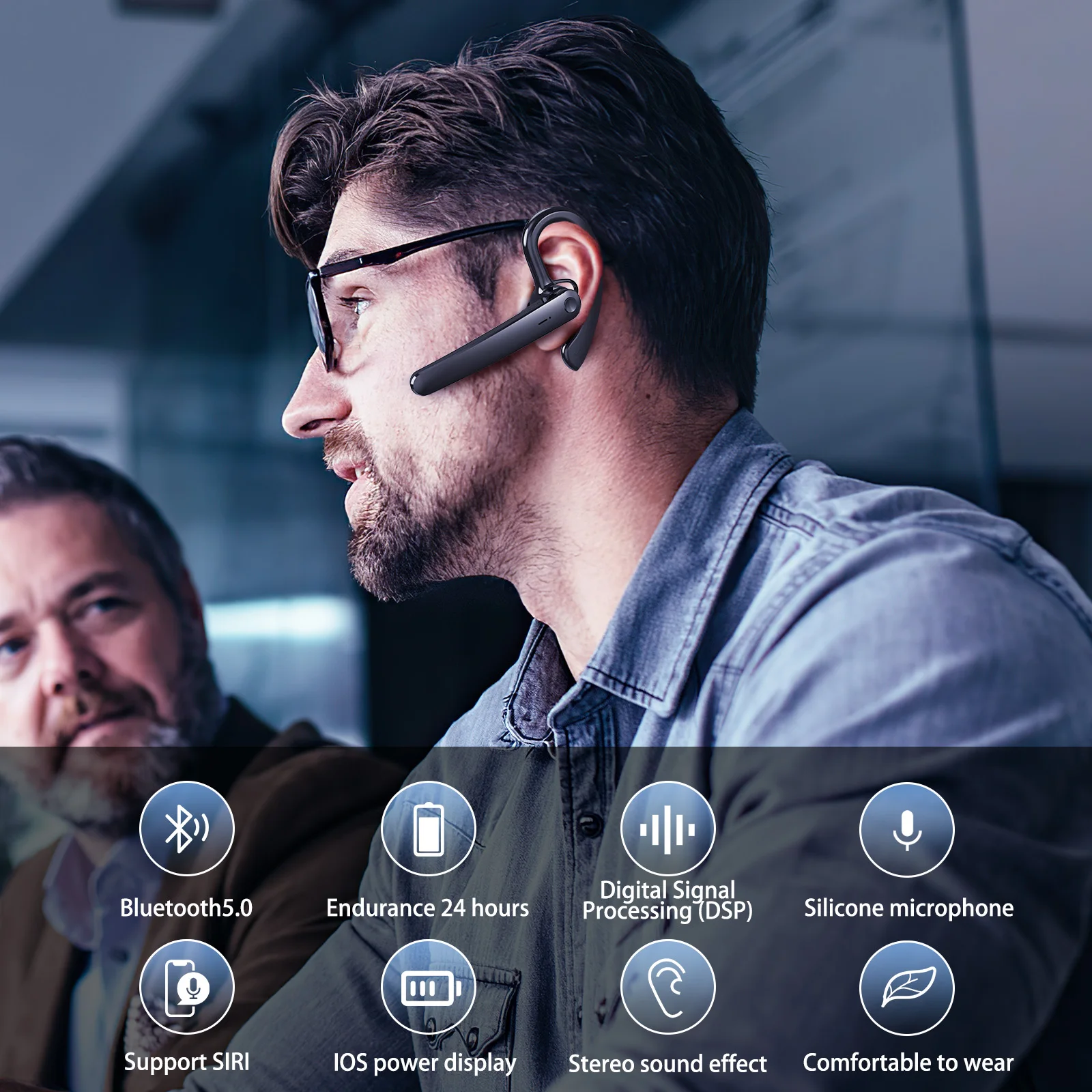 Drahtlose Bluetooth-Kopfhörer  – Noise Cancelling Headphone Bewertung und Preis